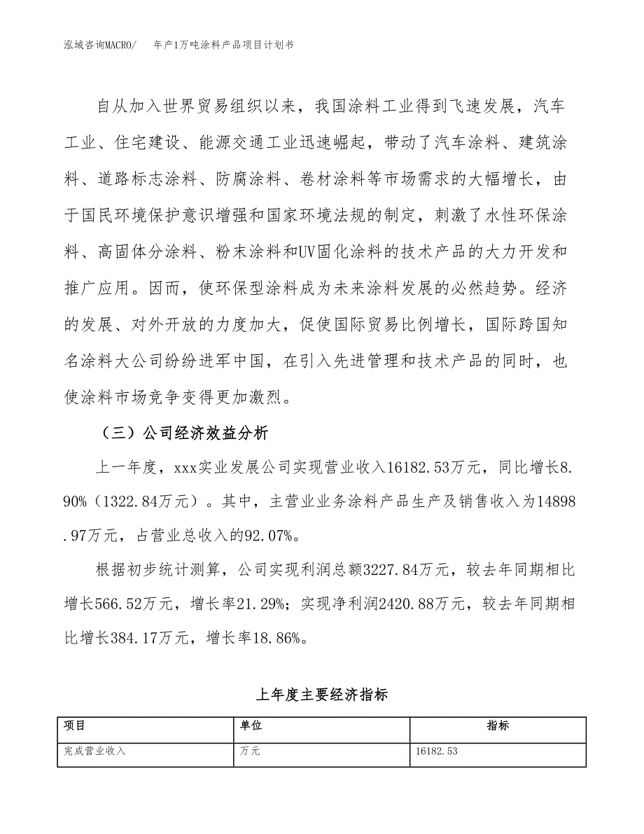 年产1万吨涂料产品项目计划书 (59)_第4页