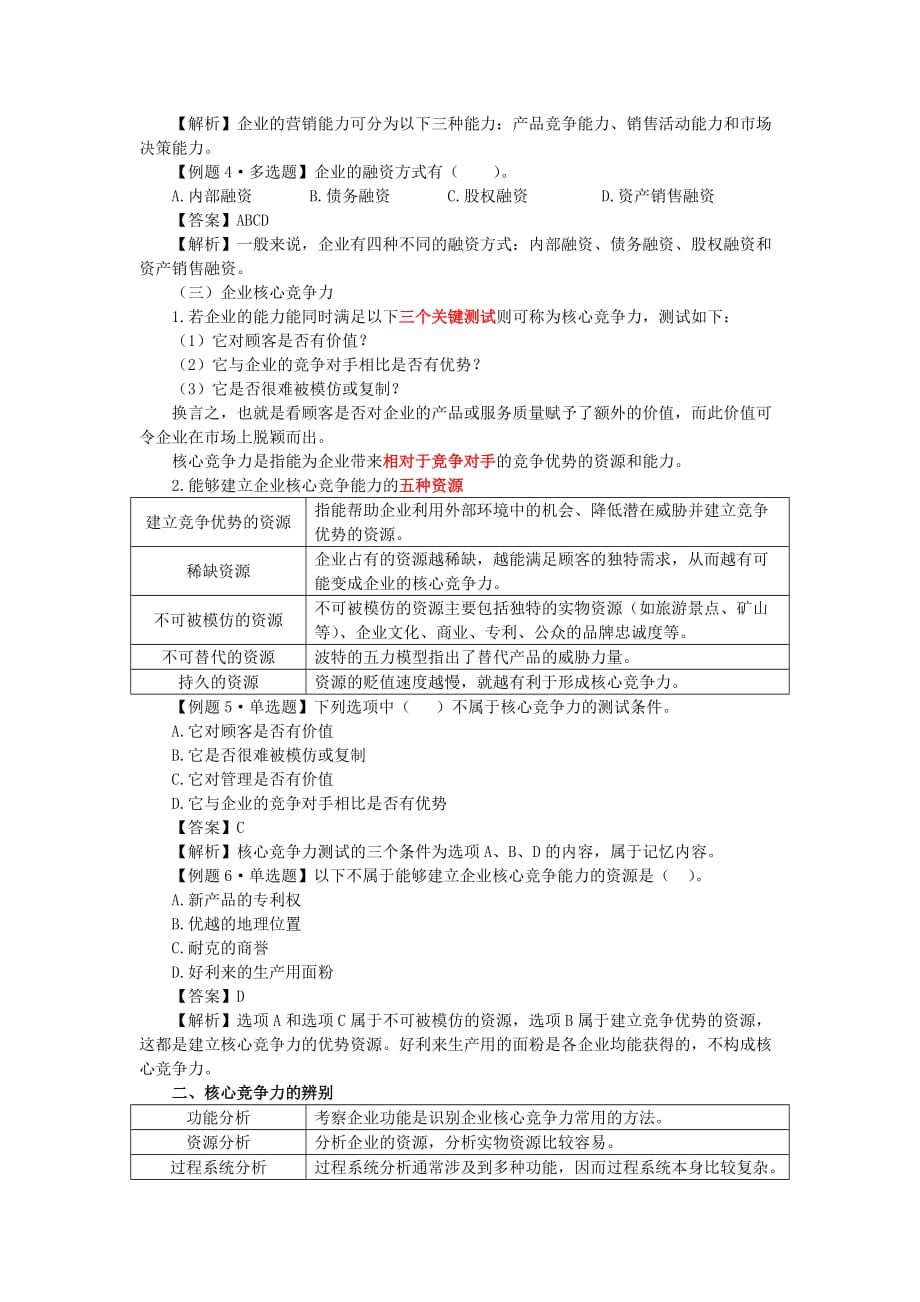 战略分析的内部资源能力与核心竞争力.doc_第3页