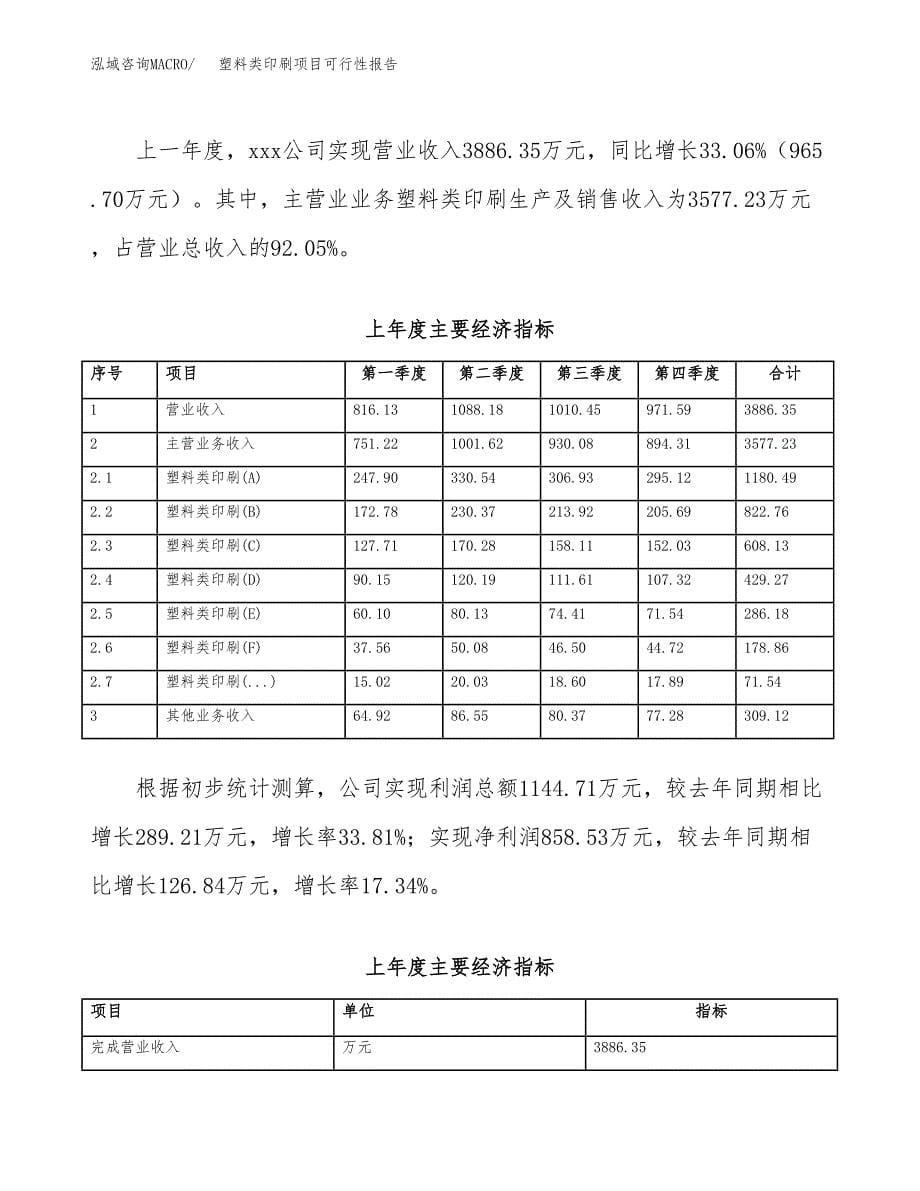 塑料类印刷项目可行性报告范文（总投资3000万元）.docx_第5页