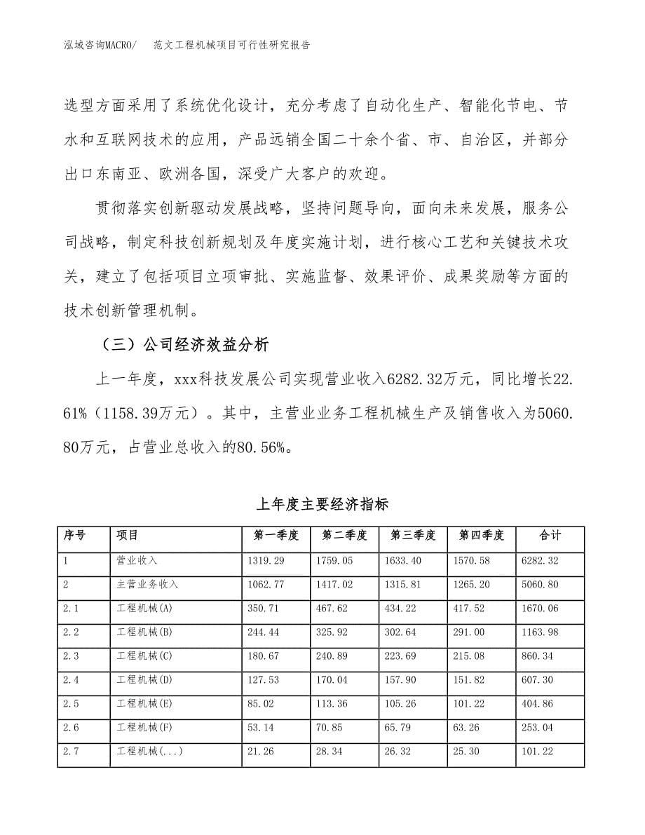 范文工程机械项目可行性研究报告(立项申请).docx_第5页