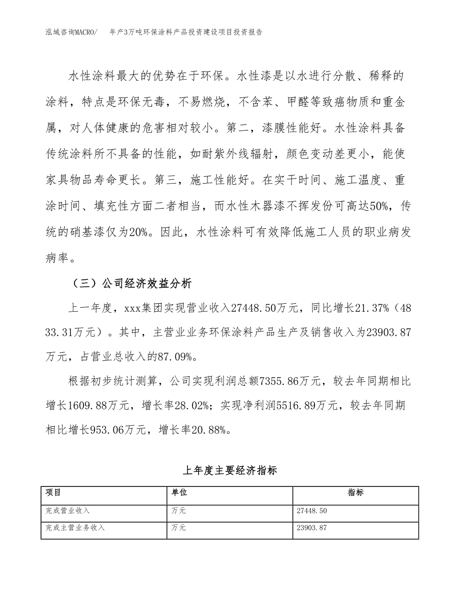 年产3万吨环保涂料产品投资建设项目投资报告 (15)_第4页