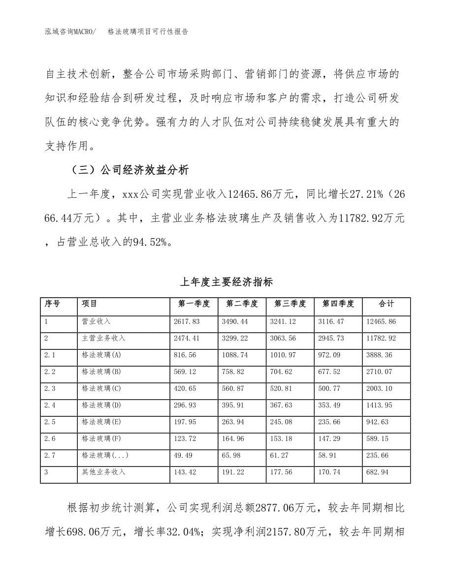 格法玻璃项目可行性报告范文（总投资5000万元）.docx_第5页