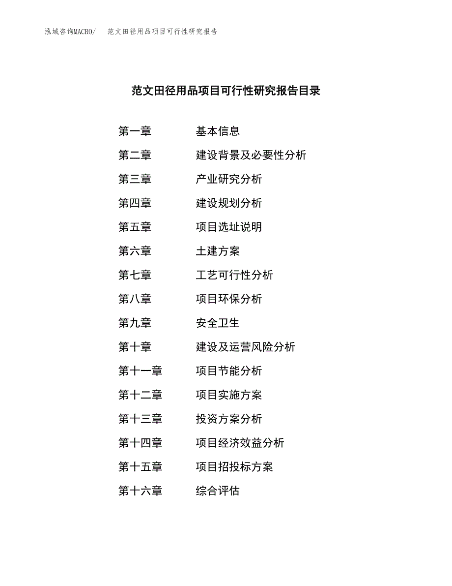 范文田径用品项目可行性研究报告(立项申请).docx_第3页