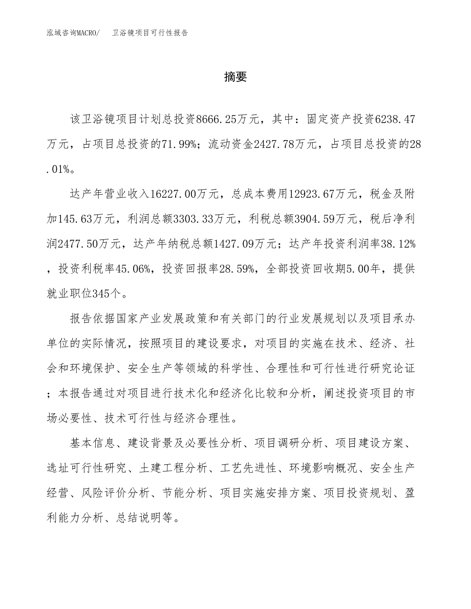 卫浴镜项目可行性报告范文（总投资9000万元）.docx_第2页