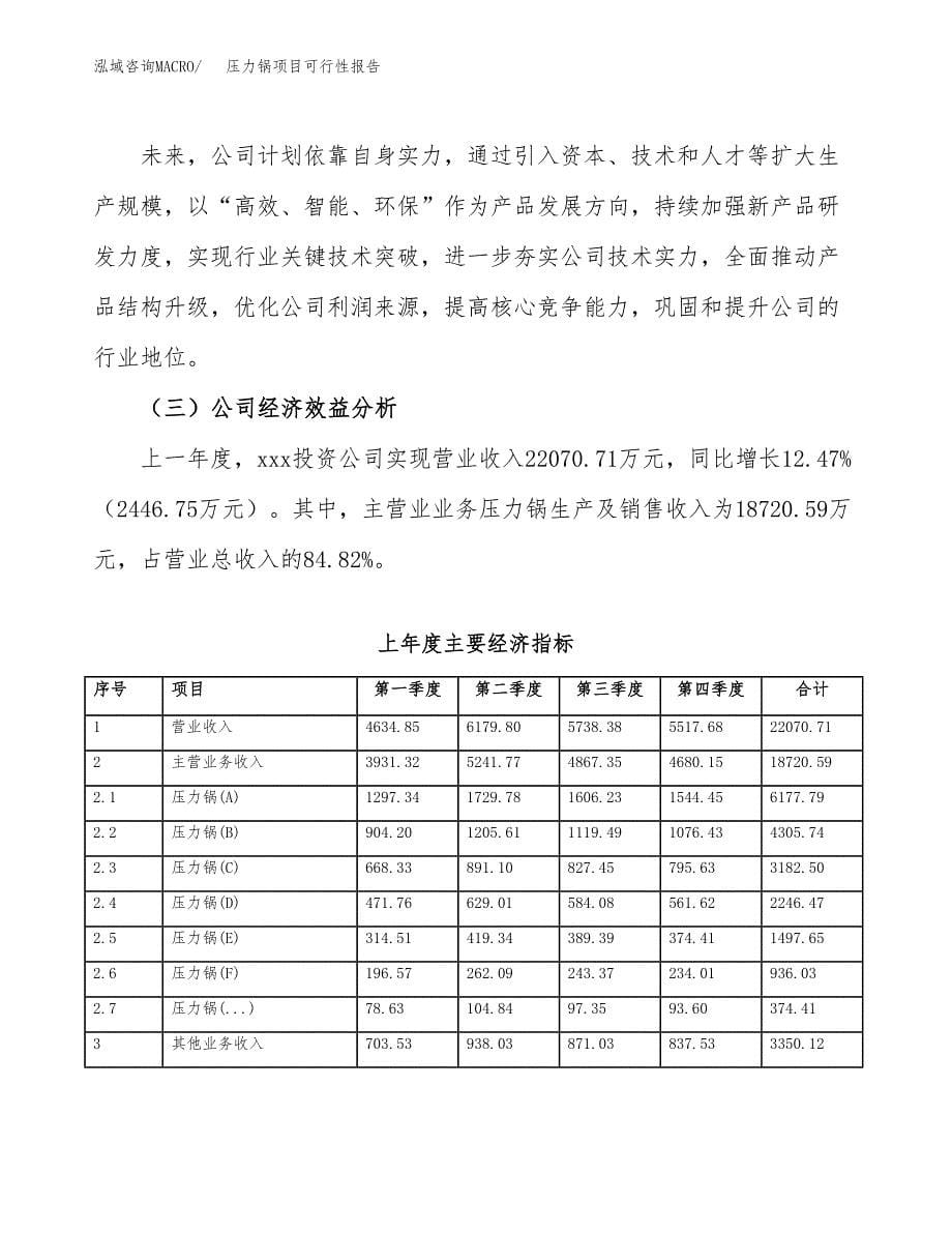 压力锅项目可行性报告范文（总投资21000万元）.docx_第5页