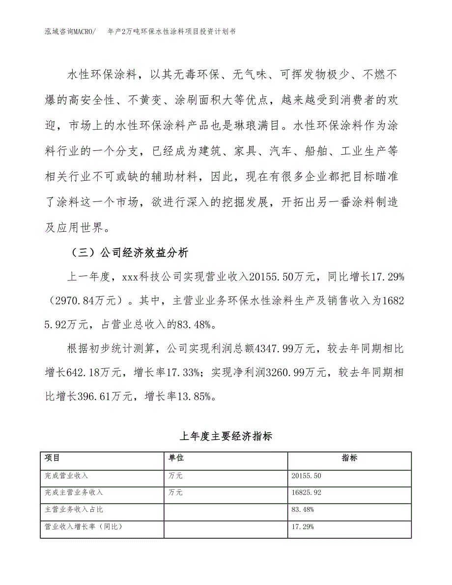 年产2万吨环保水性涂料项目投资计划书 (24)_第4页