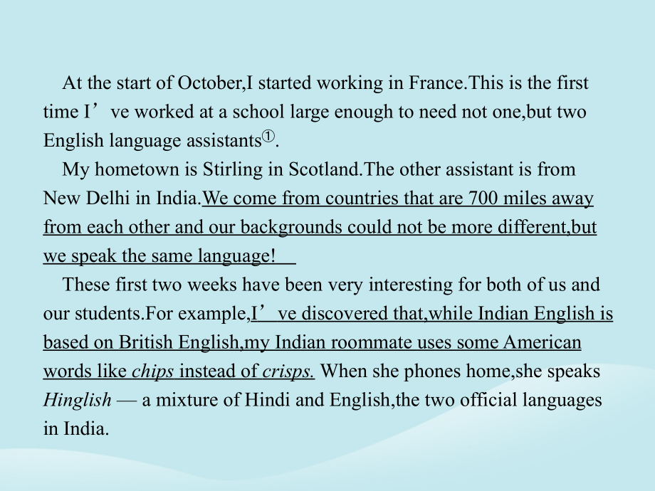 2019-2020学年高中英语 unit 2 english around the world section ⅰ warming uppre-readingreading &amp; comprehending课件 新人教版必修1_第3页