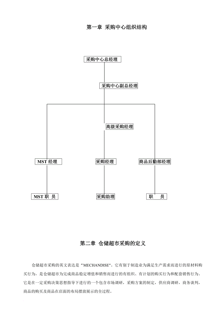 仓储超市采购管理的概念.doc_第1页