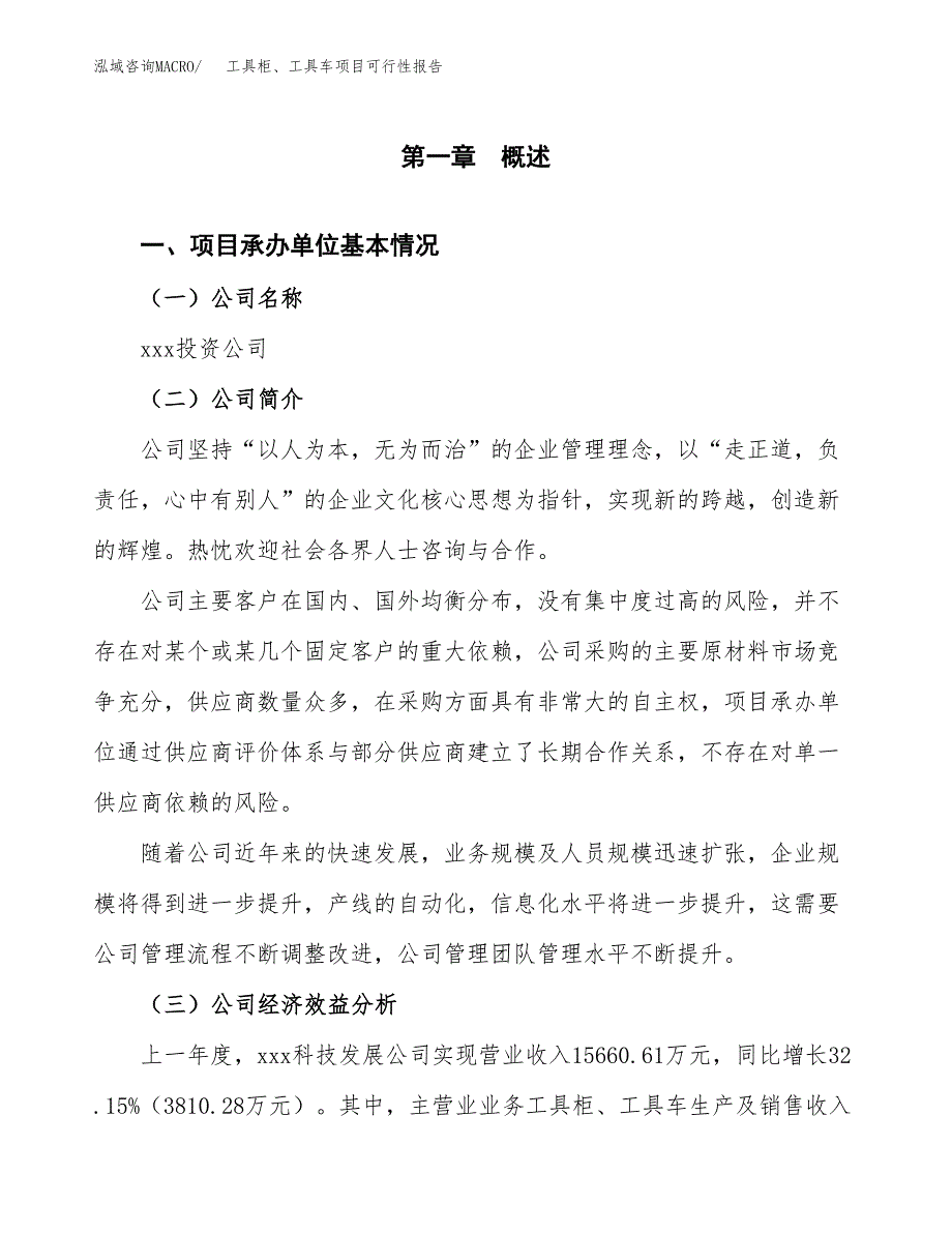 工具柜、工具车项目可行性报告范文（总投资9000万元）.docx_第4页