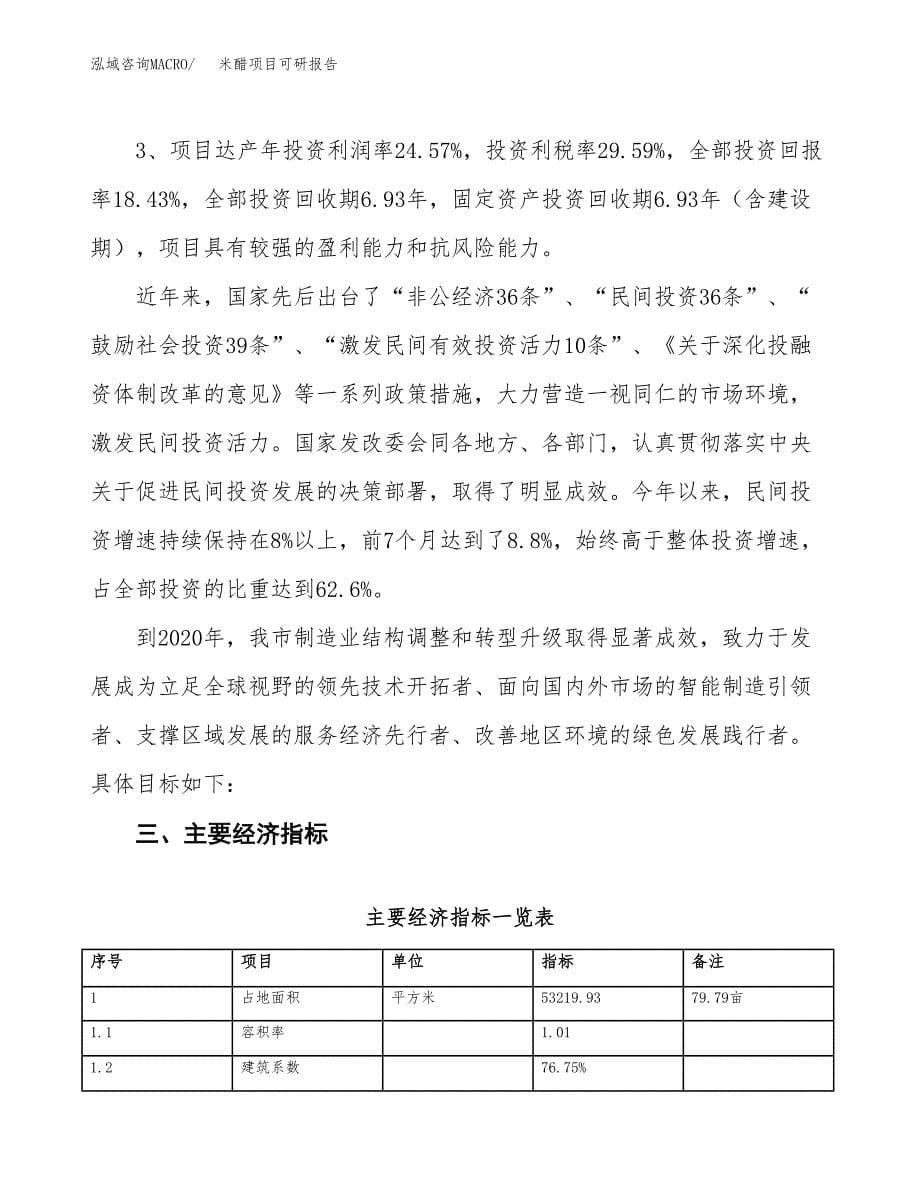 米醋项目可研报告（立项申请）_第5页