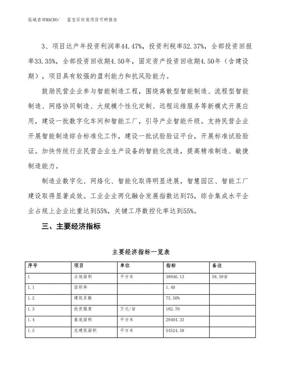 蓝宝石衬底项目可研报告（立项申请）_第5页