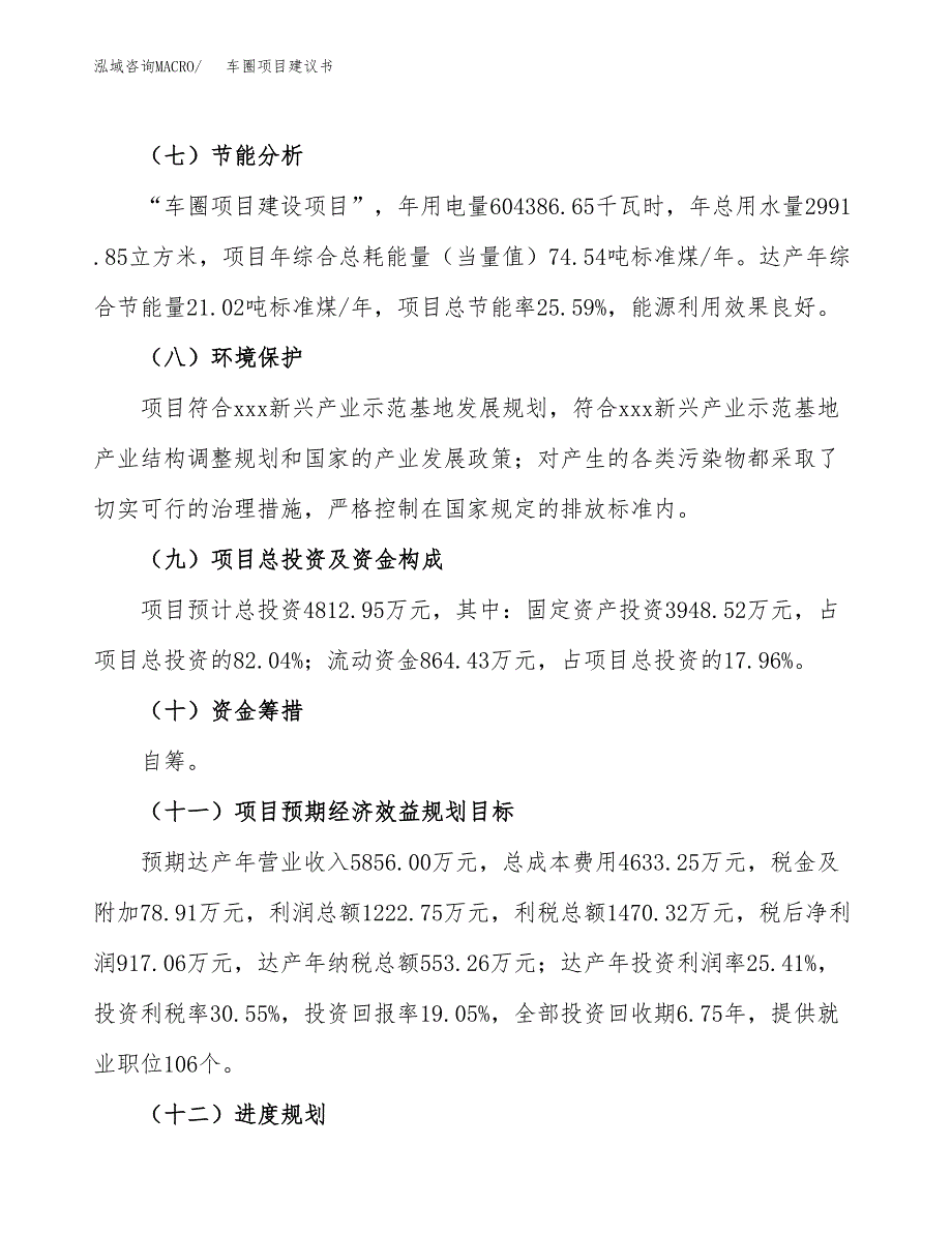 车圈项目建议书范文模板_第3页