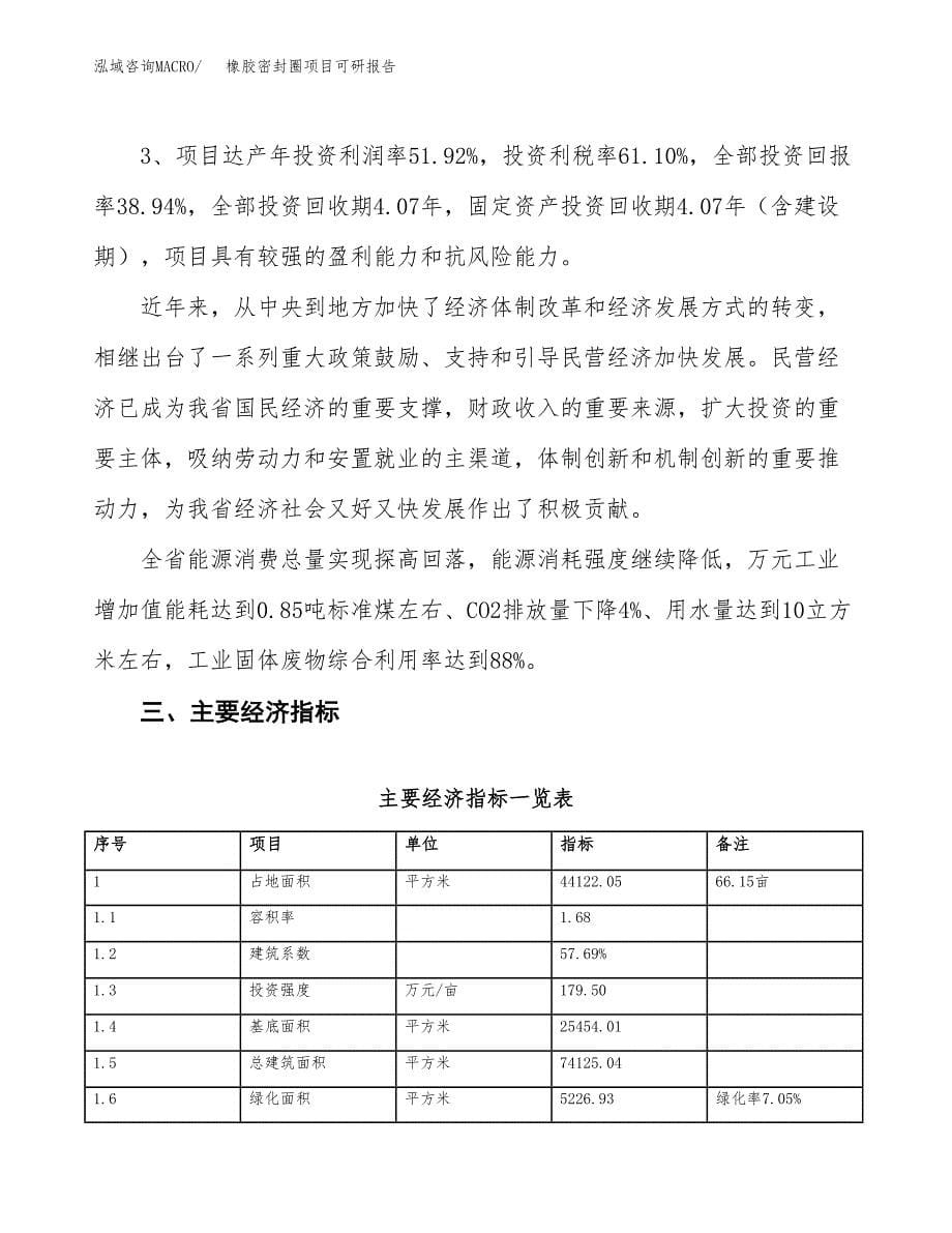 橡胶密封圈项目可研报告（立项申请）_第5页