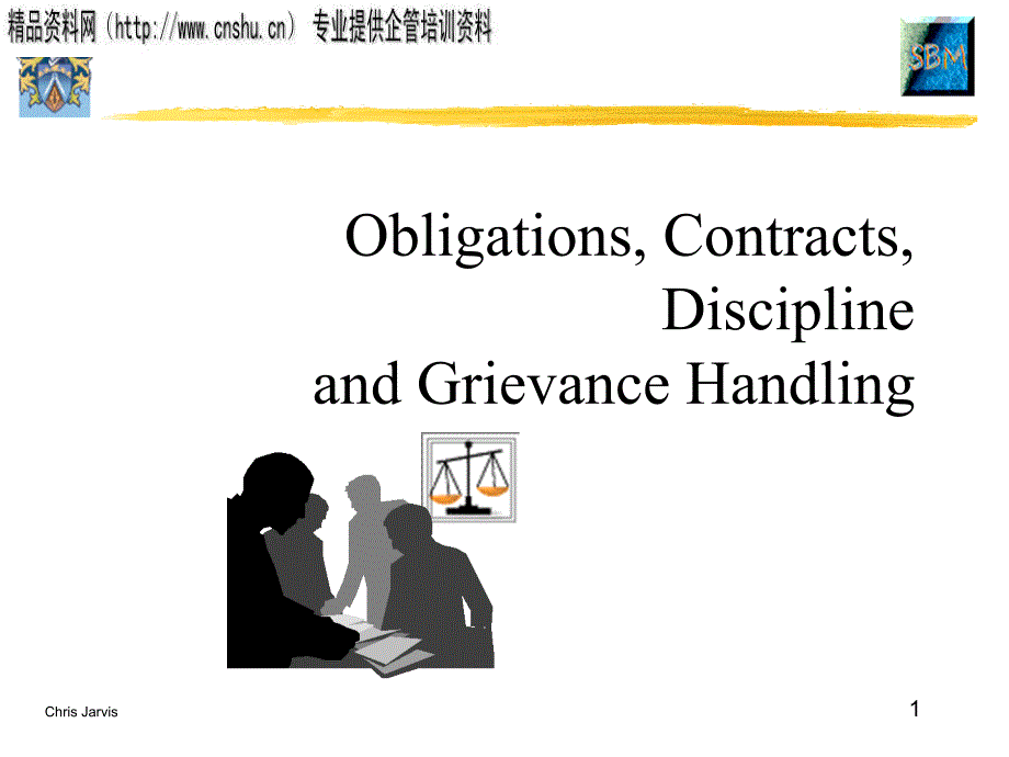 obligations, contracts, discipline and grievance handling(英文版)_第1页