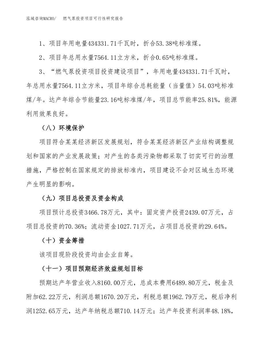 燃气泵投资项目可行性研究报告2019.docx_第5页