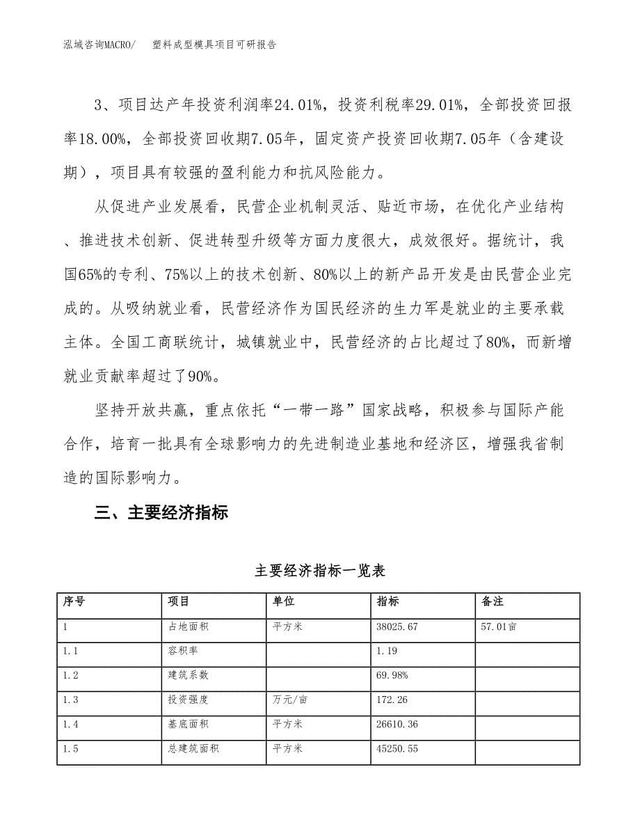 塑料成型模具项目可研报告（立项申请）_第5页