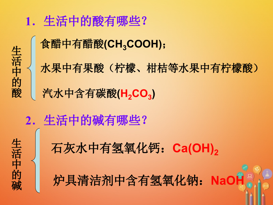 广东省深圳市龙华新区九年级化学下册 10.1 常见的酸和碱课件 （新版）新人教版_第3页