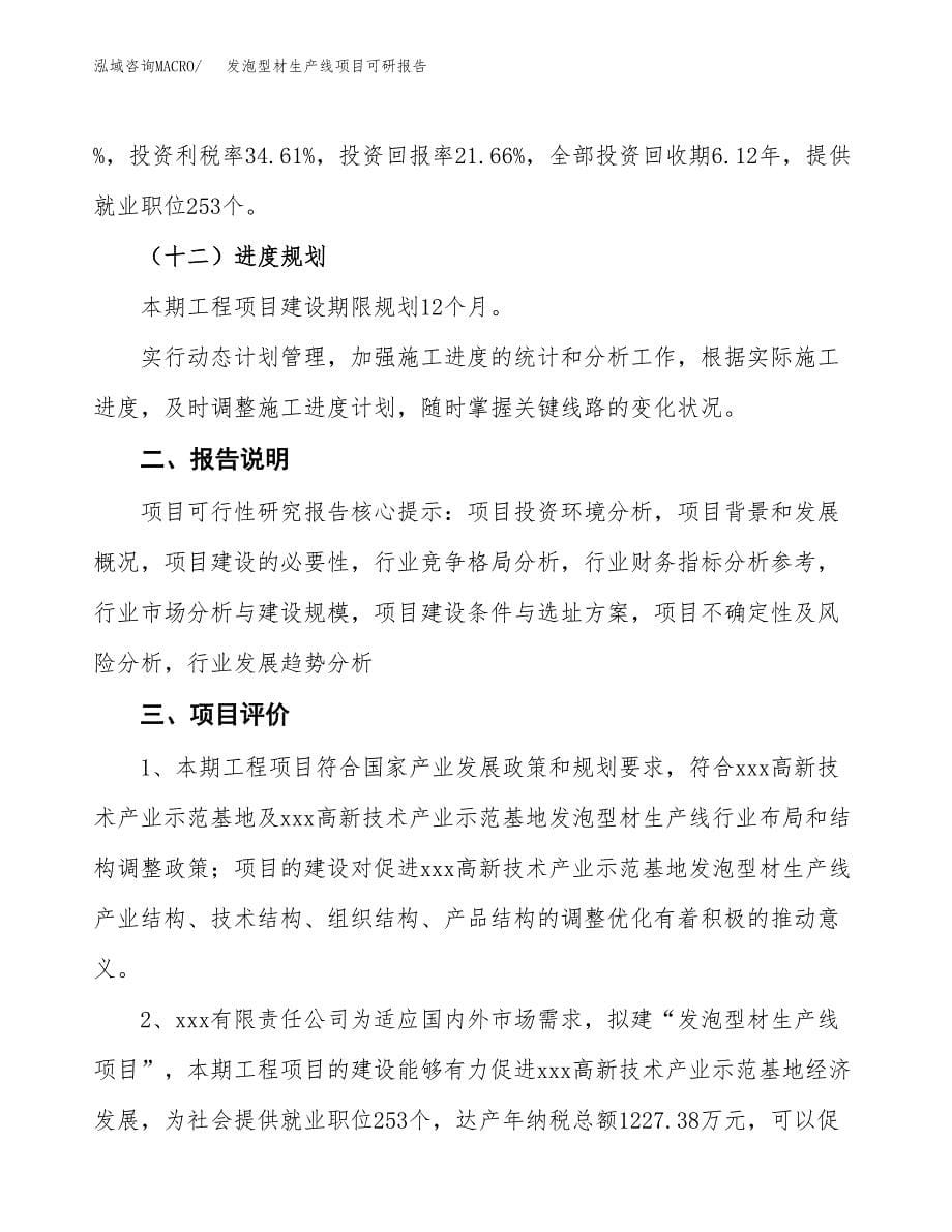 (2019)发泡型材生产线项目可研报告模板.docx_第5页