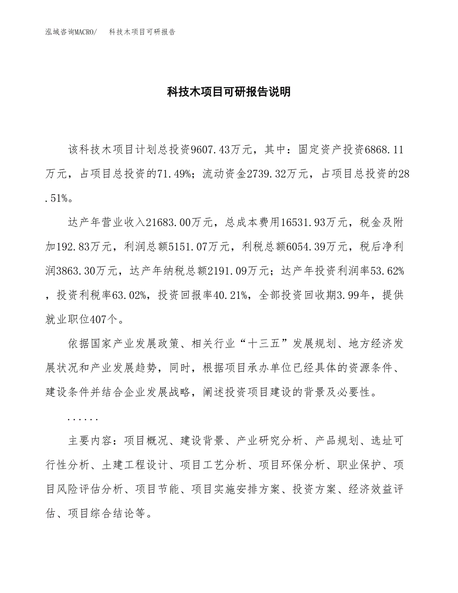 (2019)科技木项目可研报告模板.docx_第2页