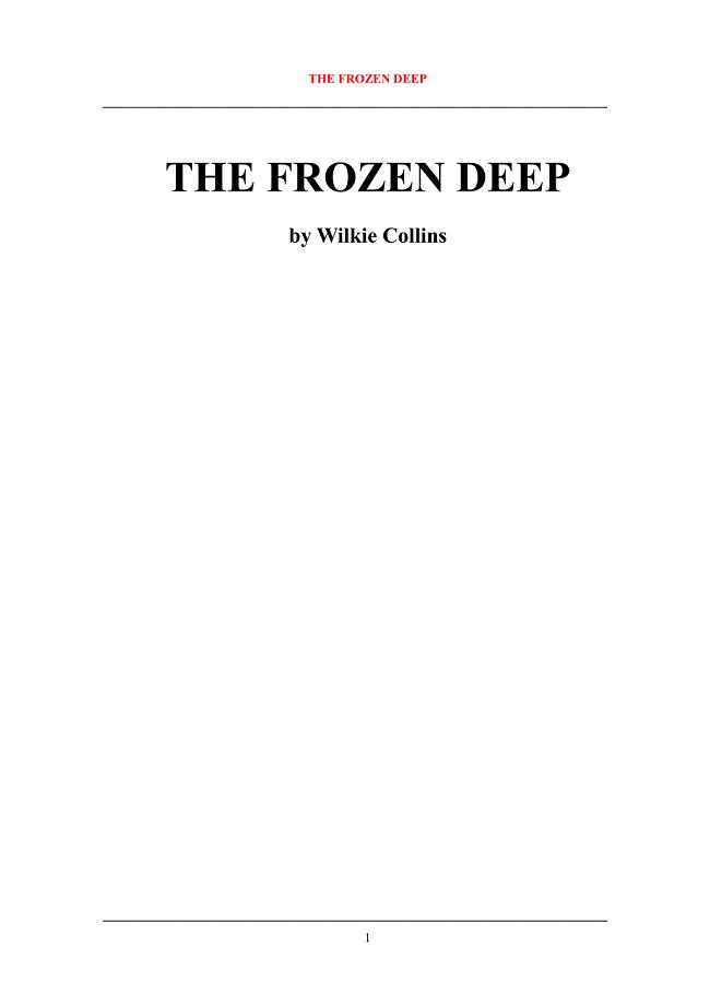 冰之渊（英文版）-THE_FROZEN_DEEP