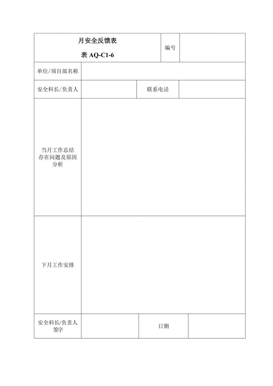 项目管理知识上报的安全资料说明.doc_第5页