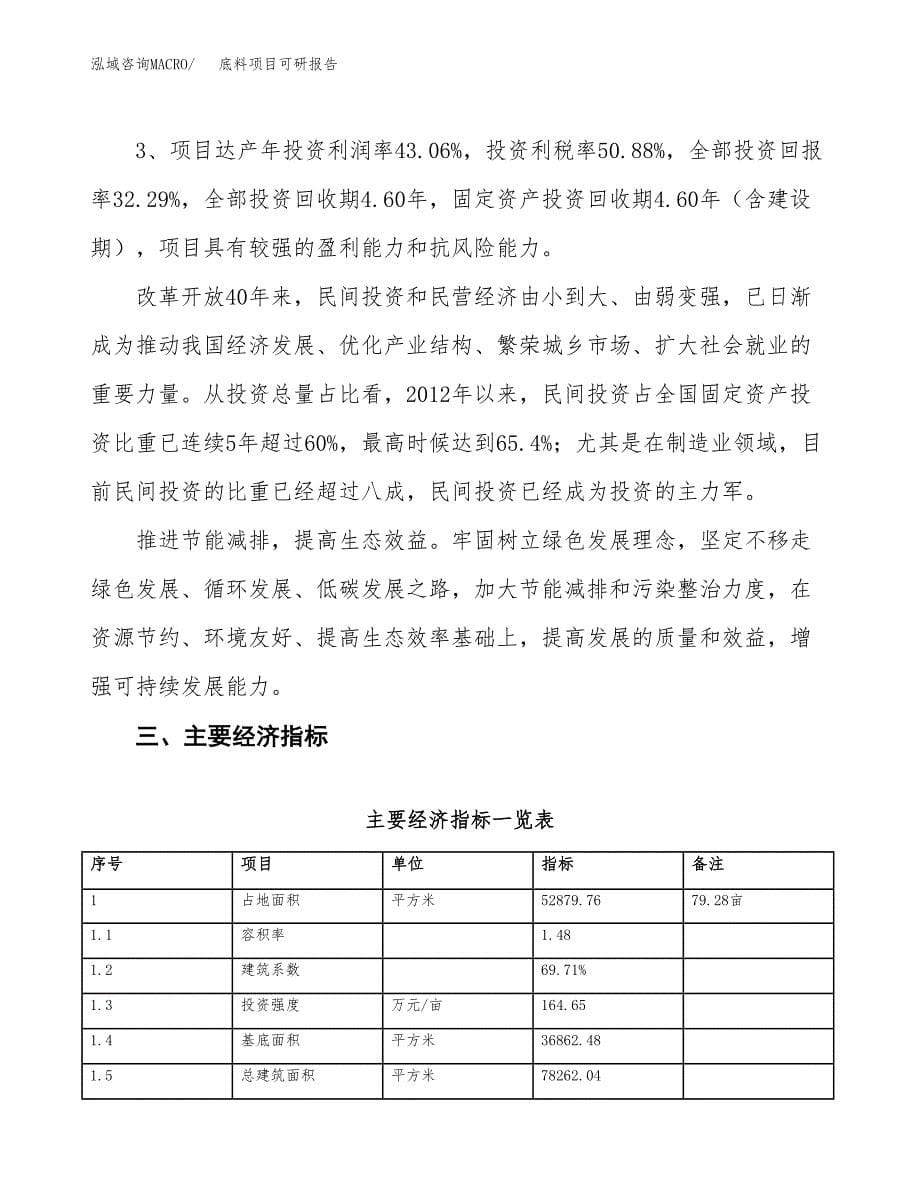 底料项目可研报告（立项申请）_第5页