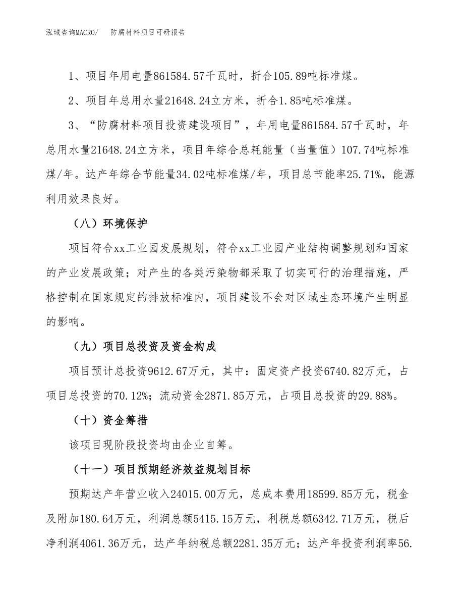 (2019)防腐材料项目可研报告模板.docx_第5页