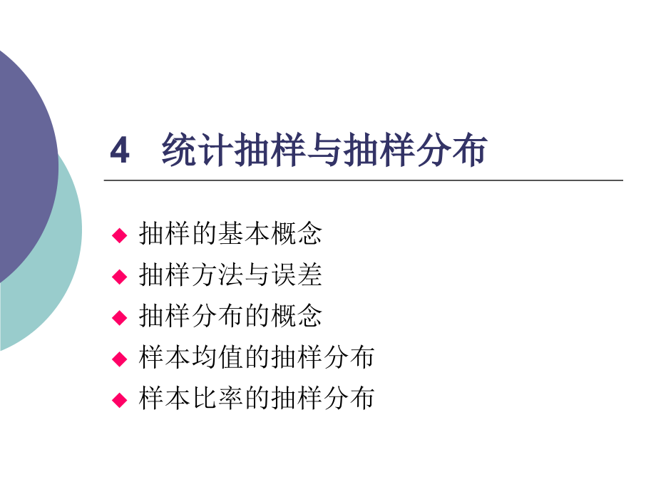 统计抽样与抽样分布概念_第1页