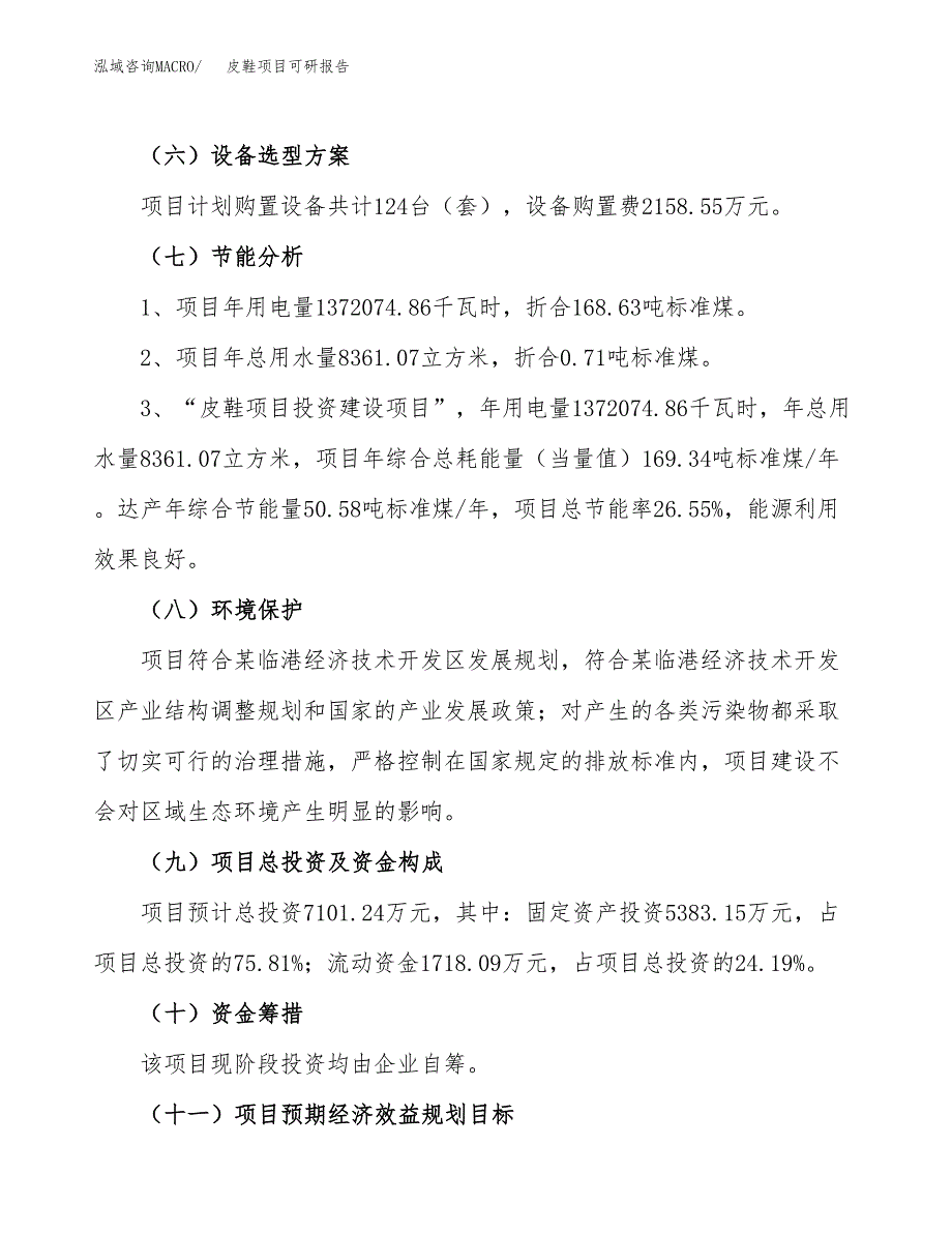 皮鞋项目可研报告（立项申请）_第3页