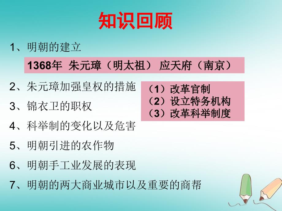 八年级历史下册 第16课 明朝的科技、建筑与文学课件2 新人教版_第1页