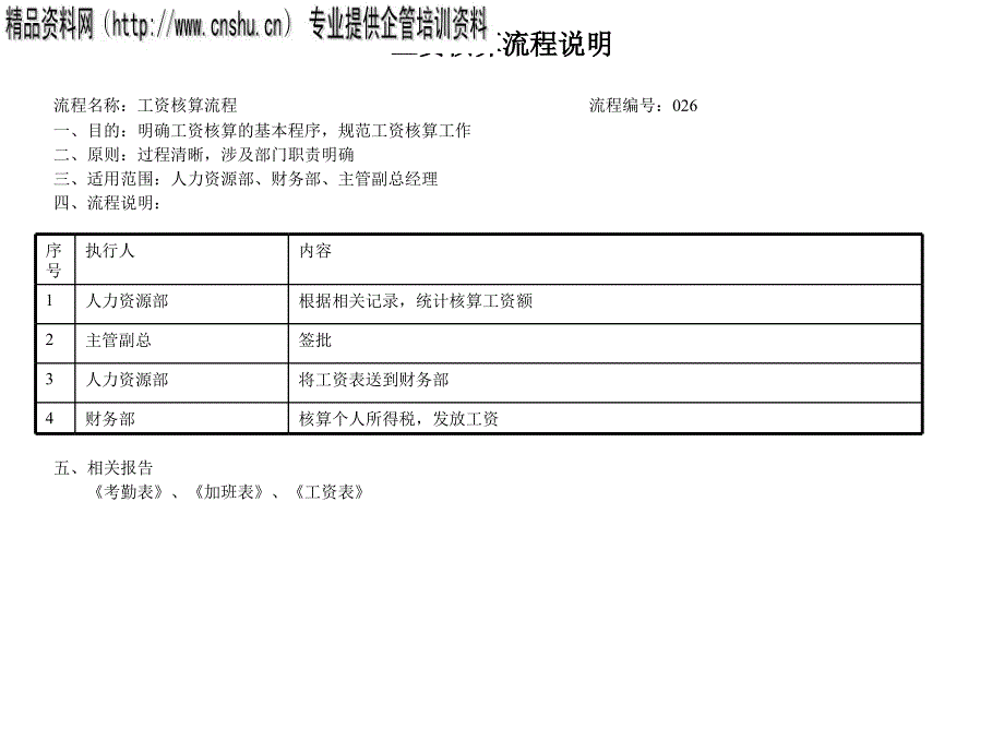 企业工资核算流程图.ppt_第2页