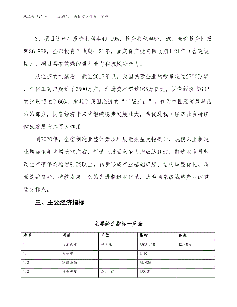 xxx颗粒分析仪项目投资计划书范文.docx_第4页