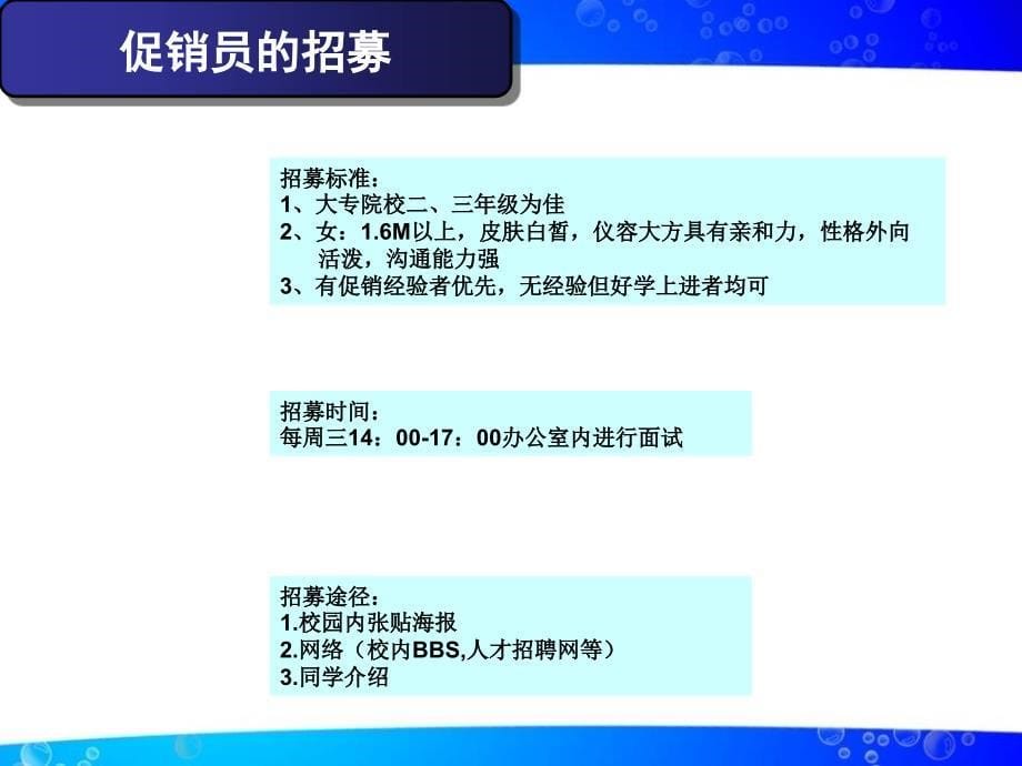 促销员的招募与管理讲义课件_第5页