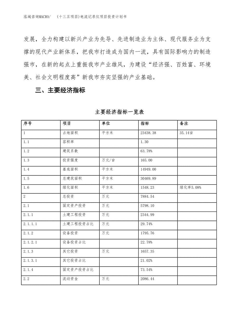 (十三五项目)电流记录仪项目投资计划书.docx_第5页