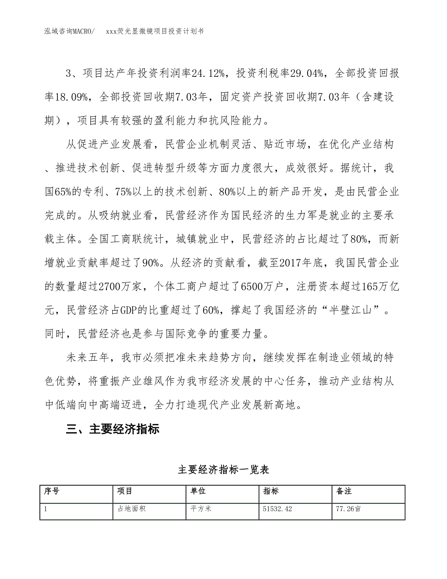 xxx荧光显微镜项目投资计划书范文.docx_第4页