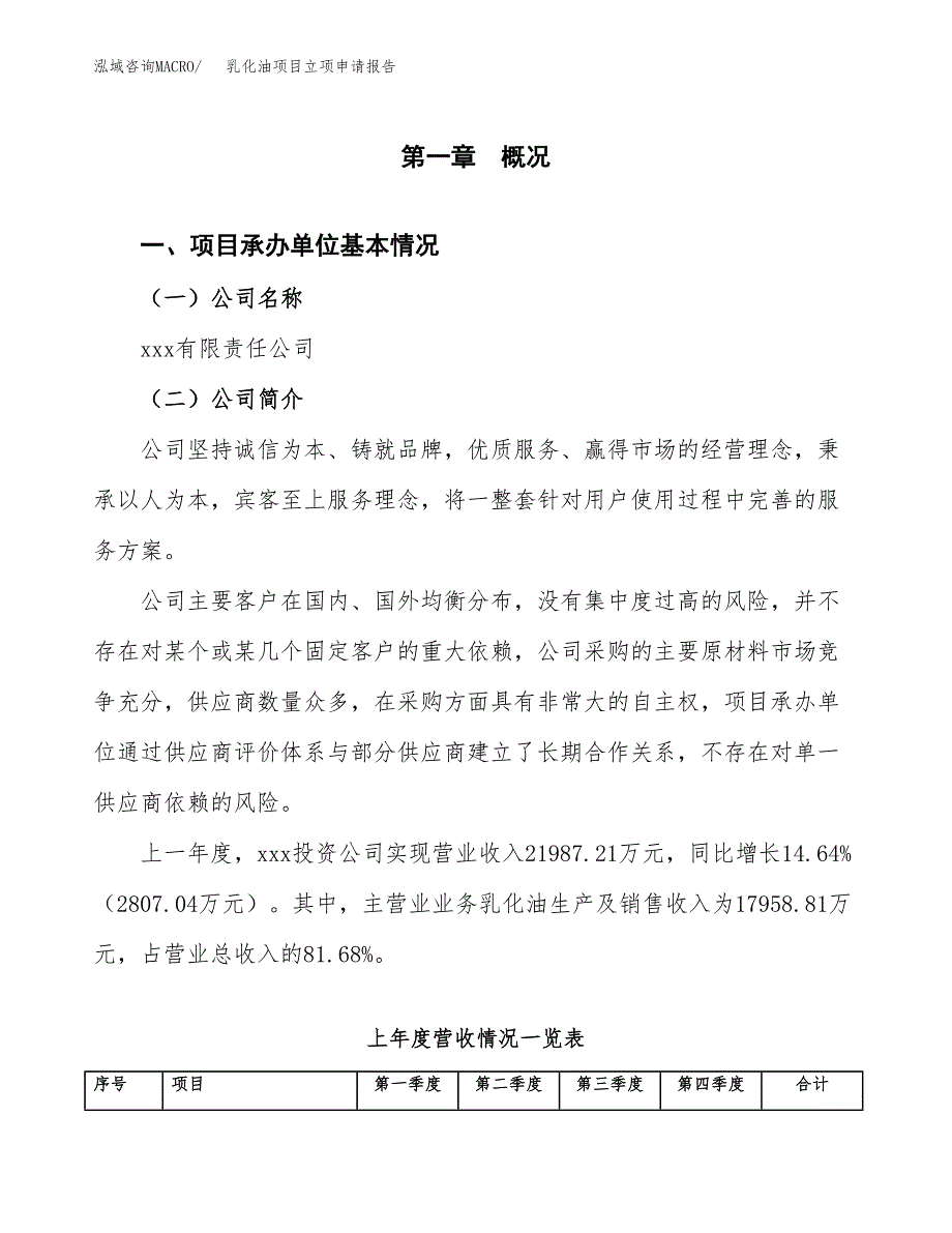 乳化油项目立项申请报告（总投资16000万元）.docx_第2页