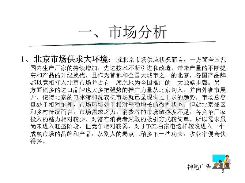 某白色家电北京地区推广策划书.ppt_第5页