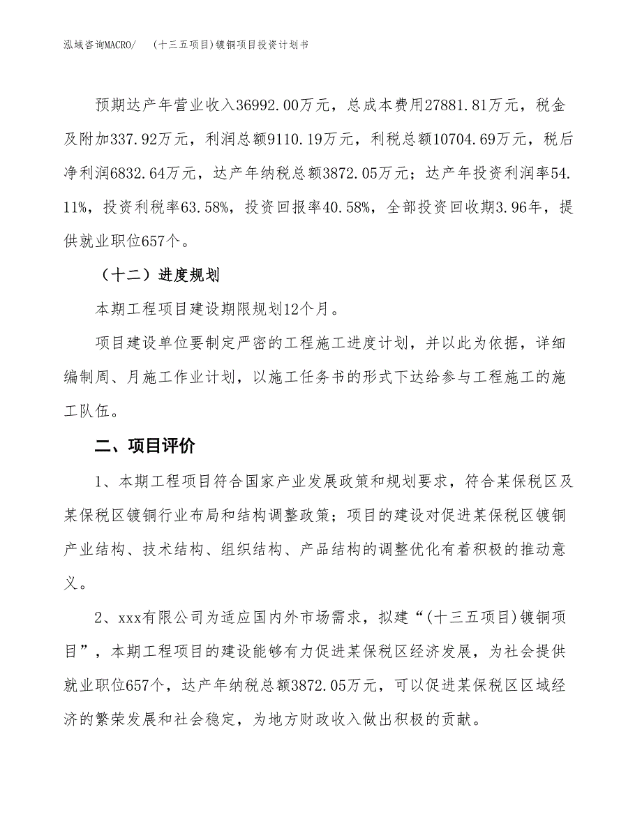 (十三五项目)镀铜项目投资计划书.docx_第3页