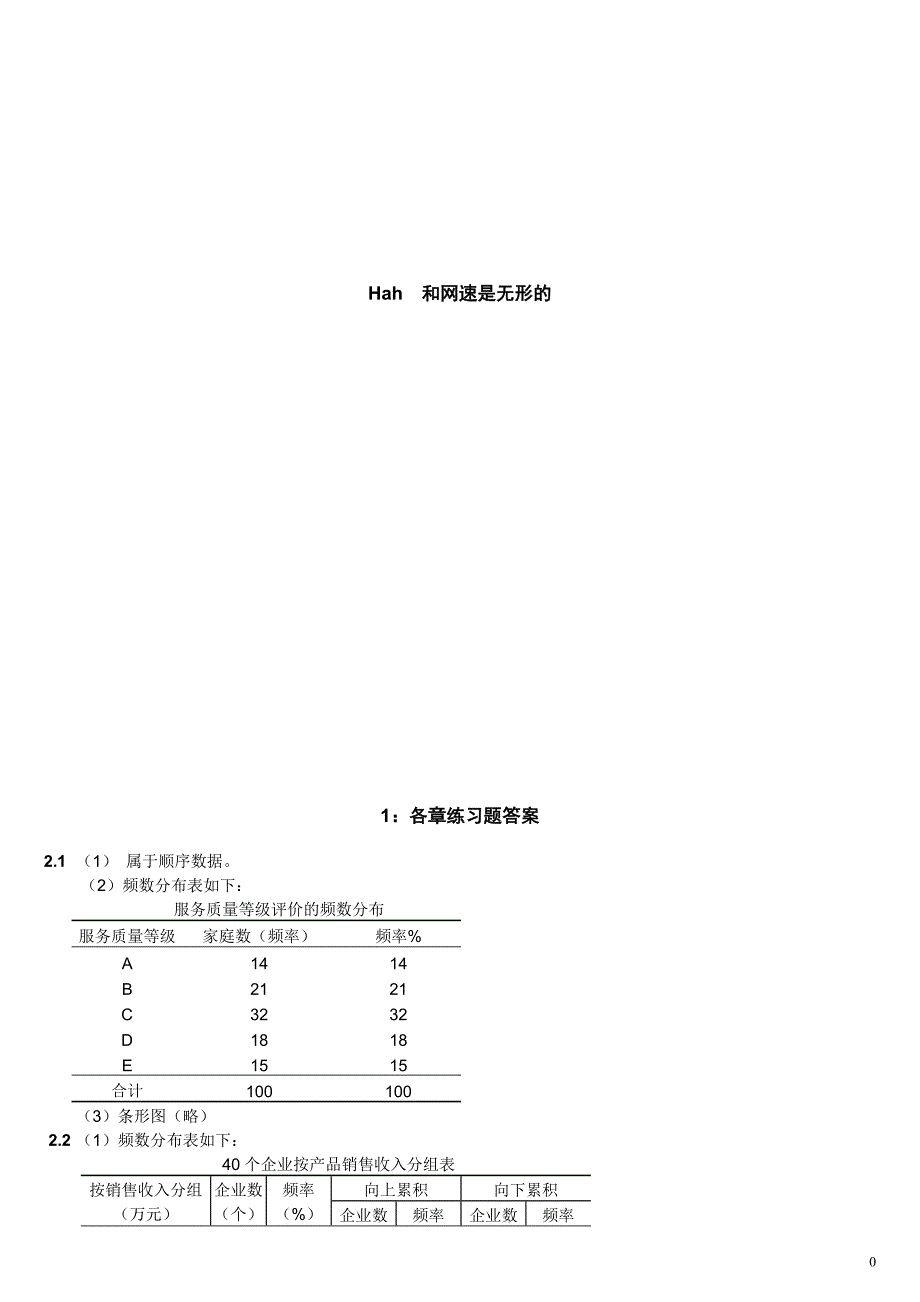 统计学(第三版课后习题答案_第1页