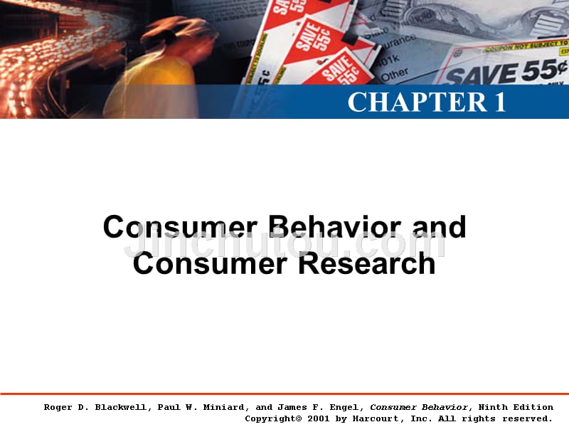 consumer behavior and consumer research（英文）_第1页