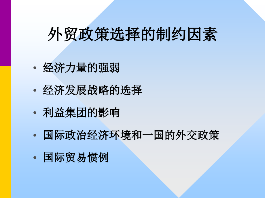 国际贸易及政策管理知识理论分析_第4页