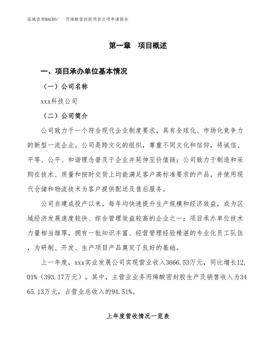 丙烯酸密封胶项目立项申请报告（总投资6000万元）.docx_第2页