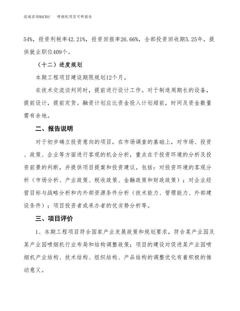 (2019)喷烟机项目可研报告模板.docx_第5页