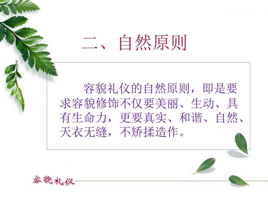 容貌礼仪的原则与修饰技巧.ppt_第5页