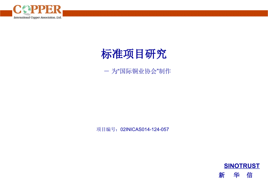 新华信《国家铜业协会作的咨询报告》.ppt_第1页