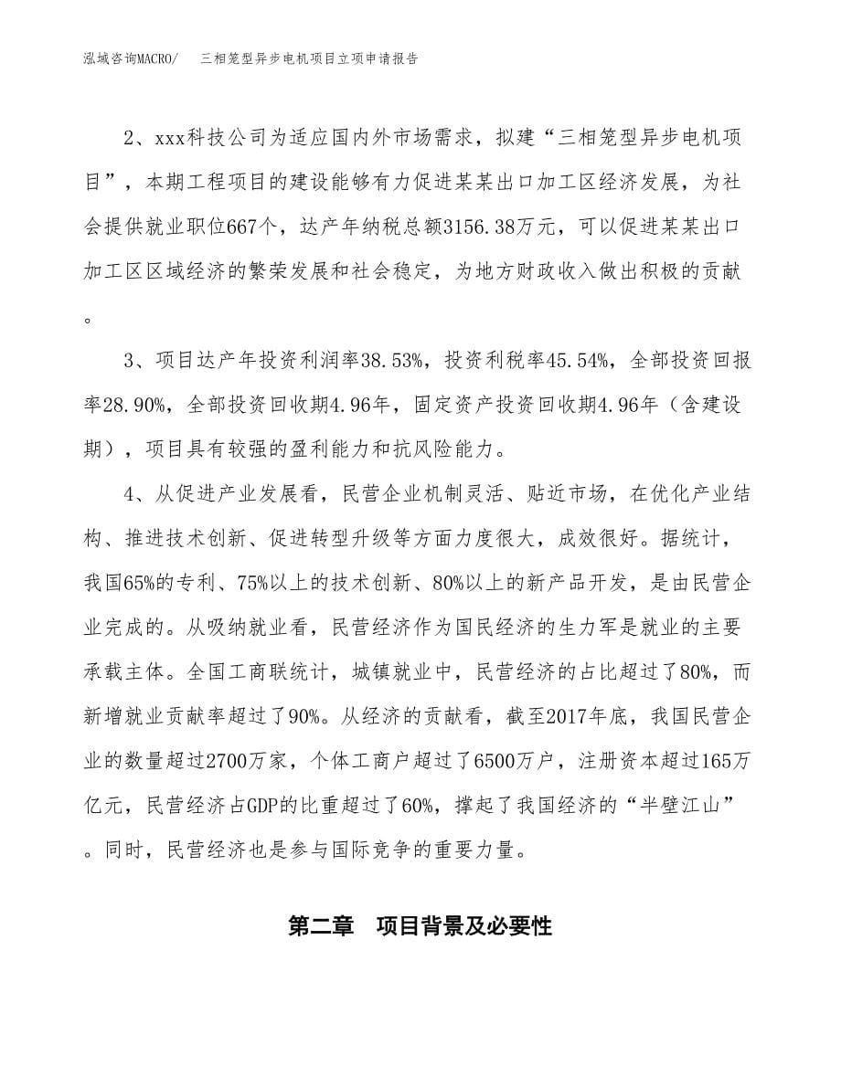 三相笼型异步电机项目立项申请报告模板范文.docx_第5页