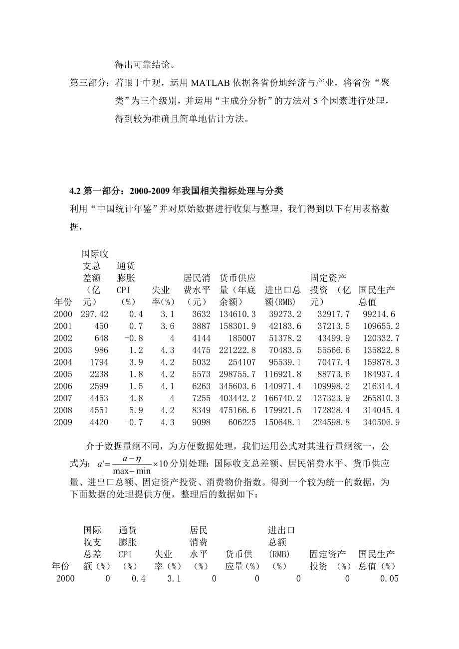 我国宏观经济运行定量分析  数学建模_第5页