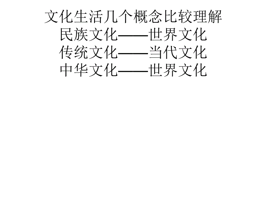 文化生活第四单元最新知识体系_第2页