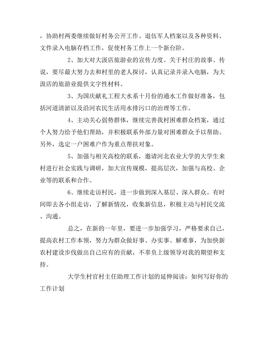 村主任的工作计划书_第4页