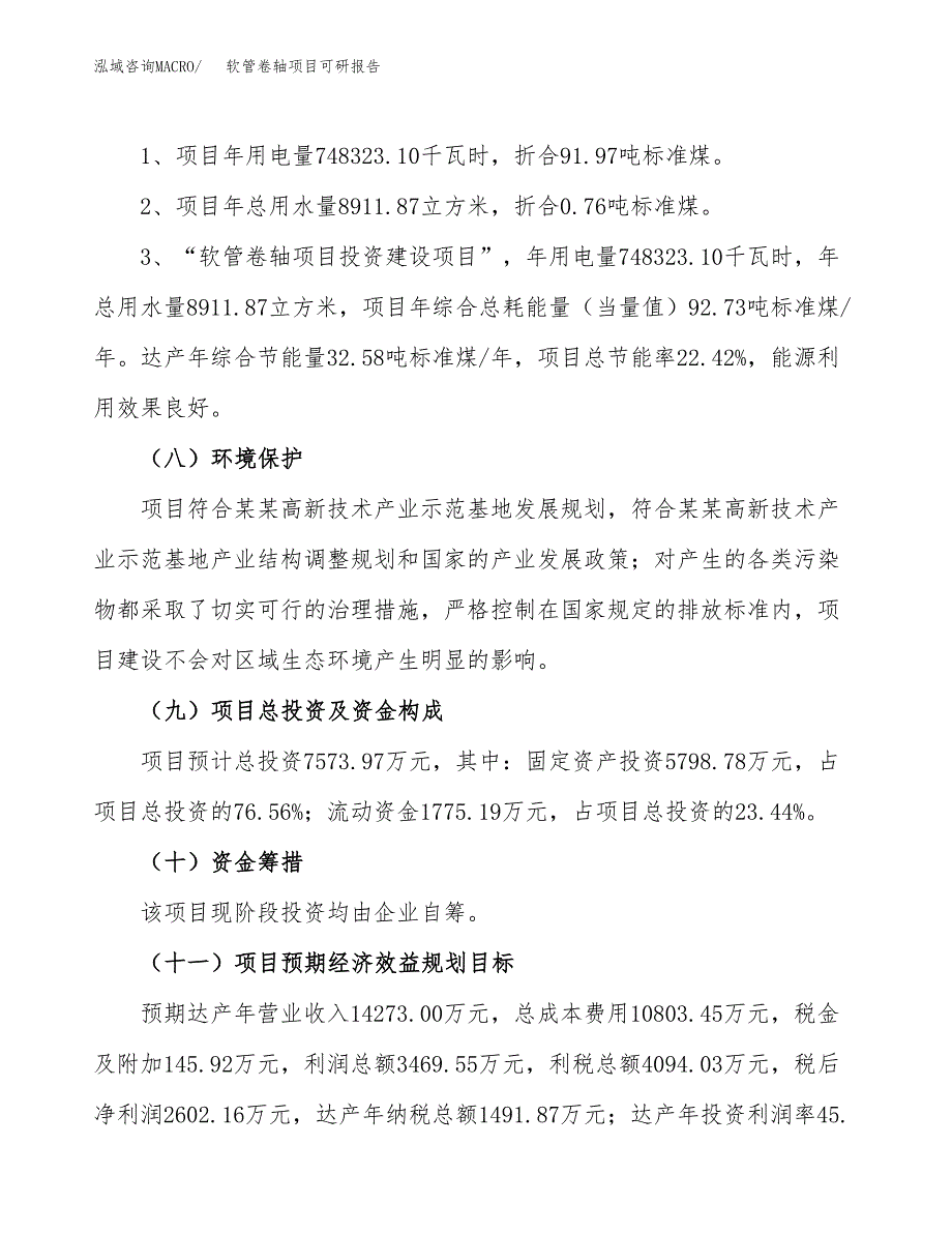 (2019)软管卷轴项目可研报告模板.docx_第4页